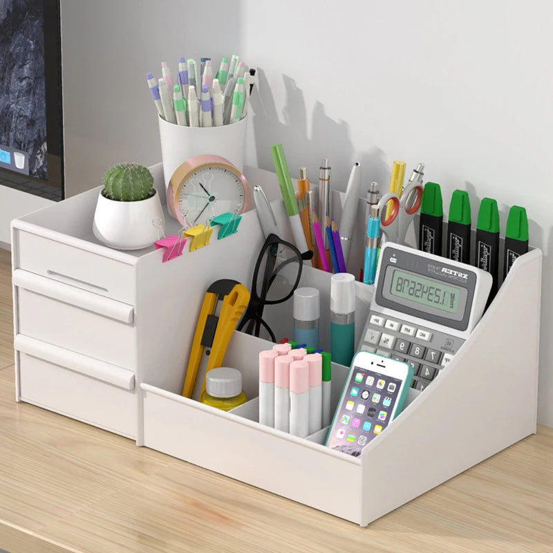 New Drawer Makeup Storage Box Dormitory Finishing Plastic Shelf