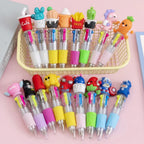 Four-Colour Cartoon Pens for Kids – 5–30 Pack