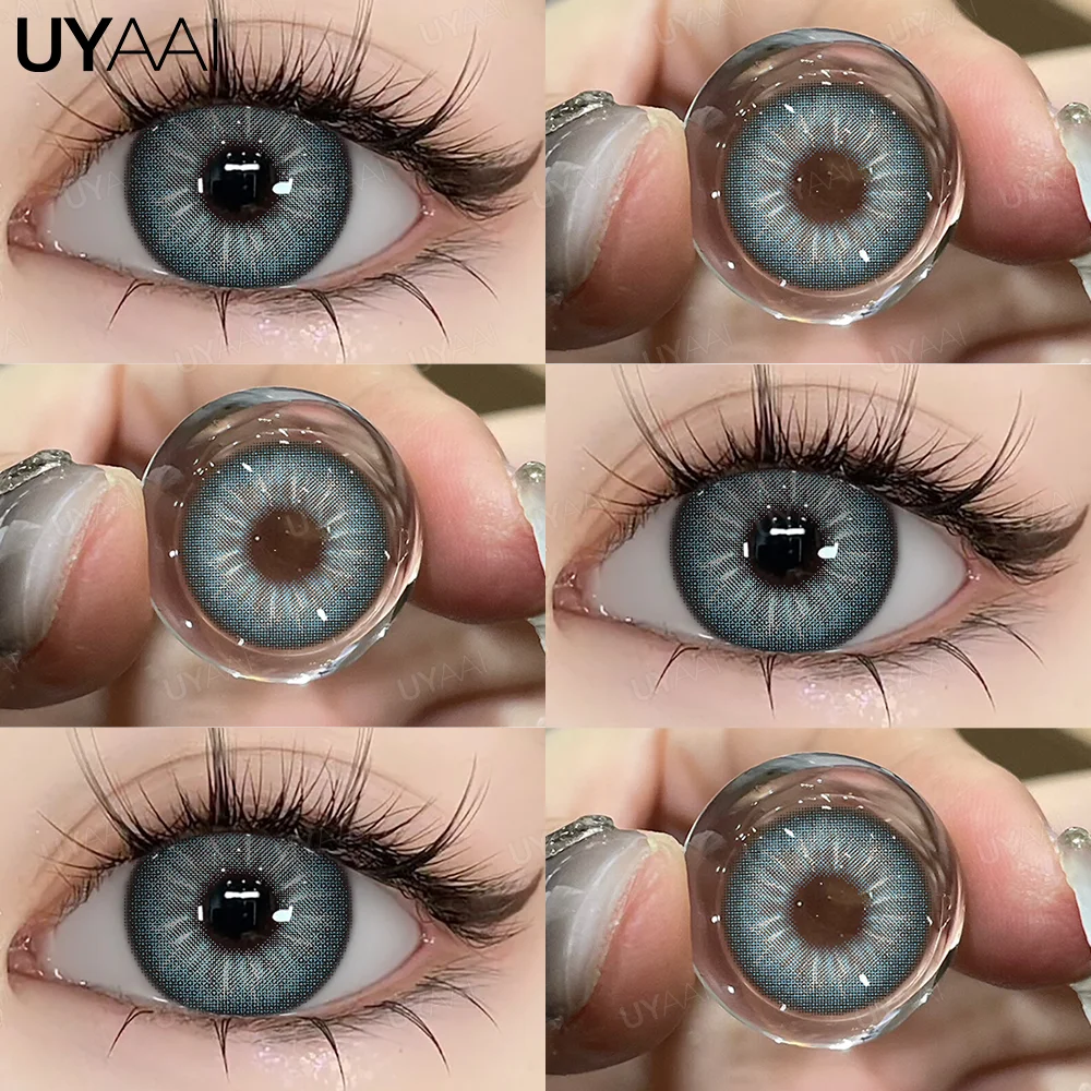 UYAAI Blue Coloured Contact Lenses