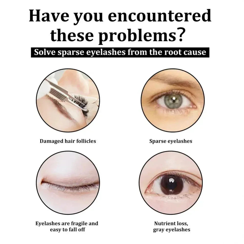 Fast Eyelash Growth Serum Eyebrow Enhancer  Women Korean Cosmetics