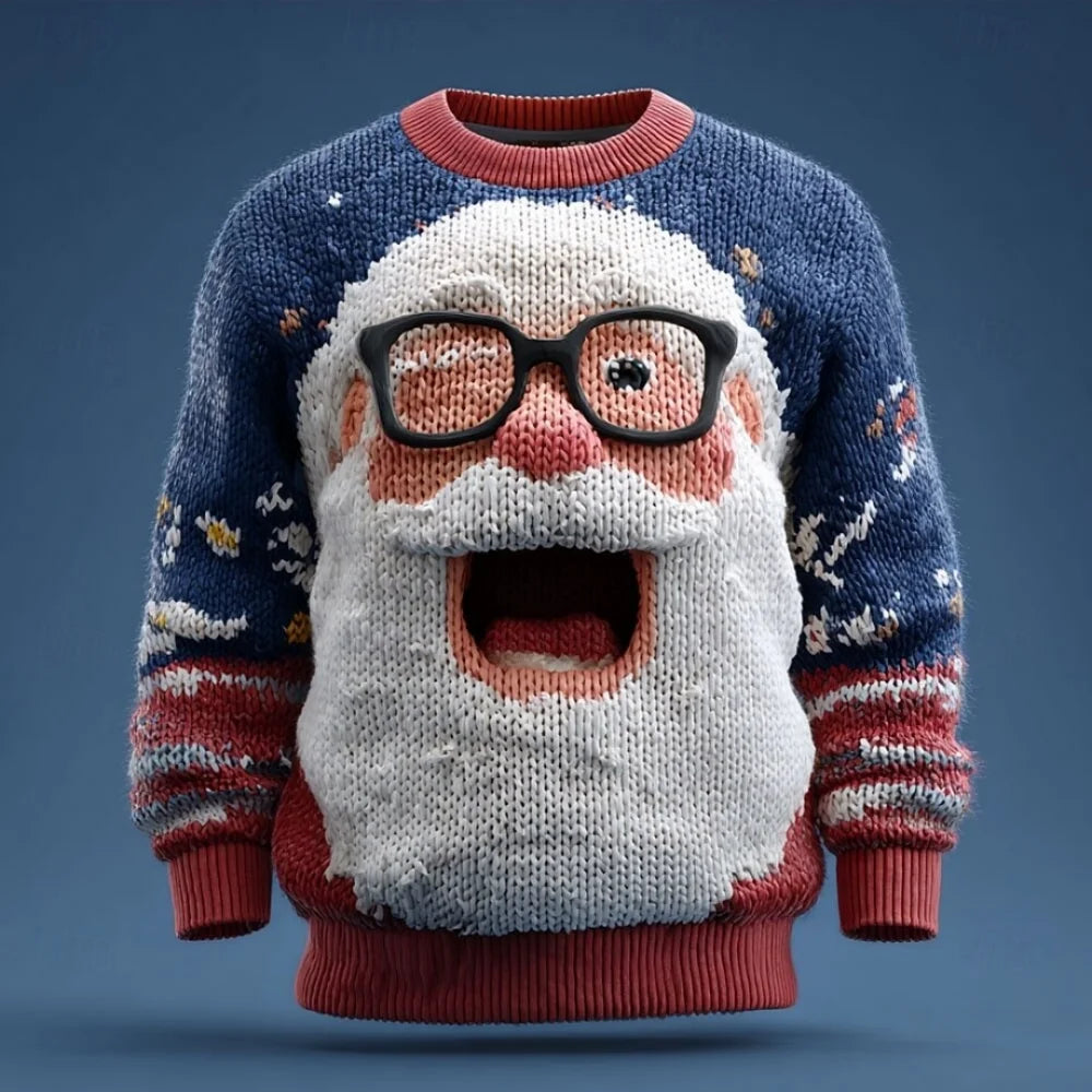Men's Knitted Christmas Jumper – Crew Neck