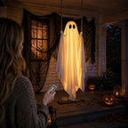 Swinging Ghost Outdoor Decoration,  Halloween Swinging Ghost Yard  Swing Ghost