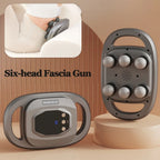Fascial Massage Gun Electric Waist and Back Massager High-Frequency Vibration  Muscle Relaxation Electric Shoulder Massage Gun