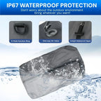 17L Vacuum Storage Bags and Air Pump, Waterproof Vacuum Storage Bags