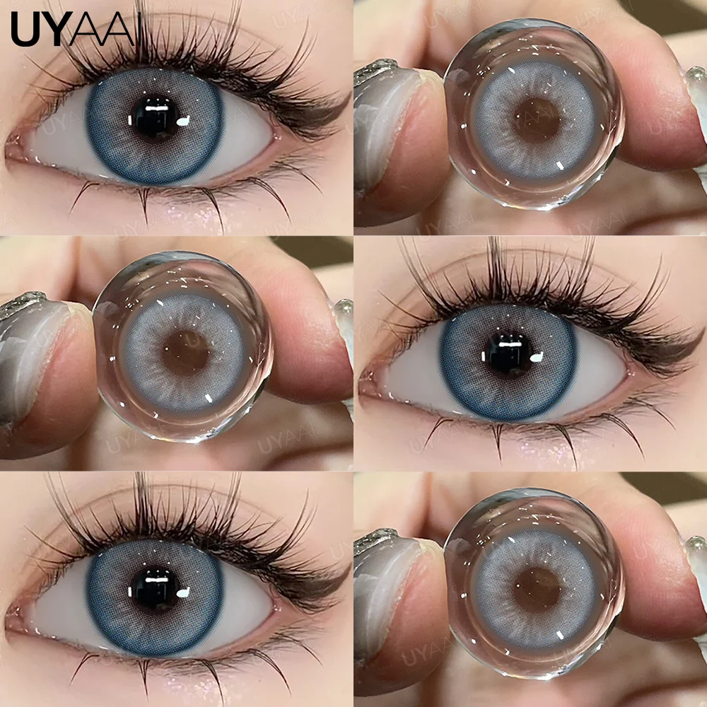 UYAAI Blue Coloured Contact Lenses
