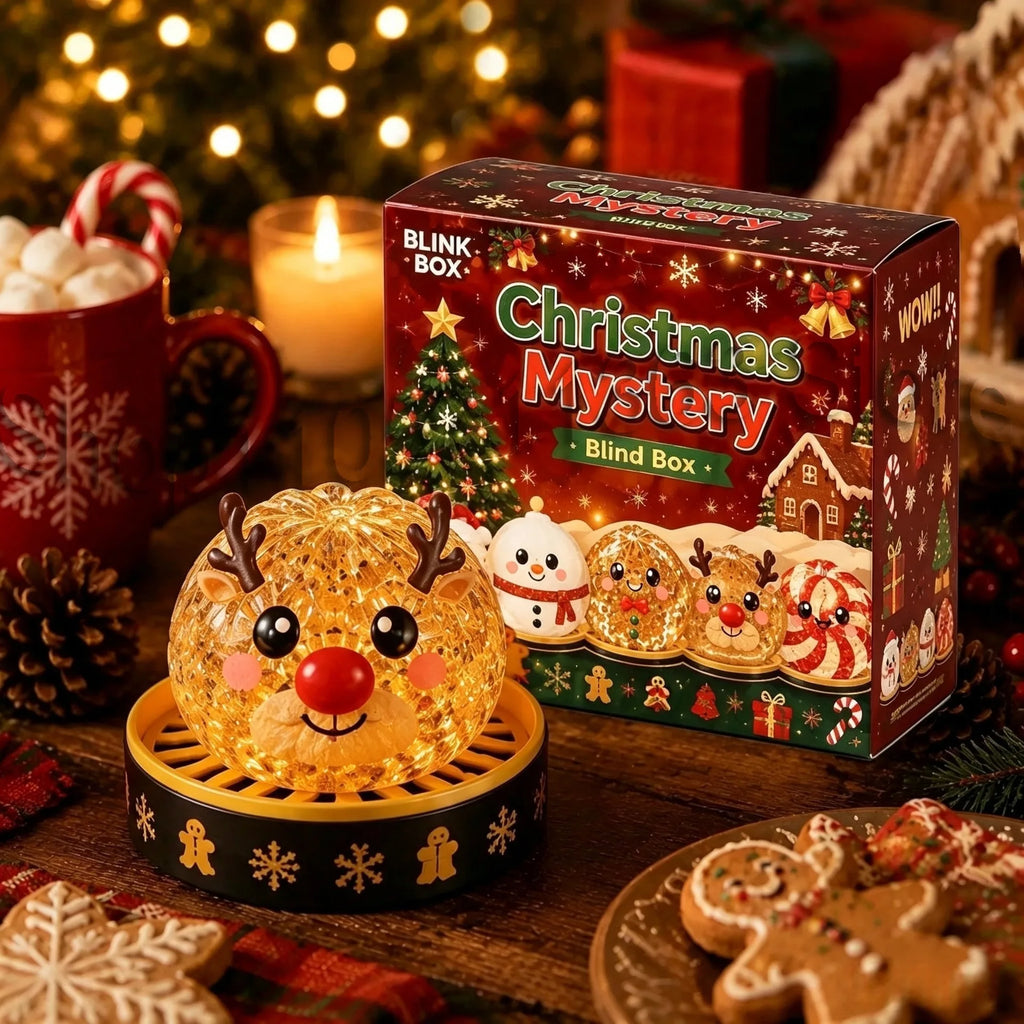 2027 Christmas Dumpling Squishy 8.5CM Snowman Elk Santa Claus