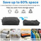 17L Vacuum Storage Bags and Air Pump, Waterproof Vacuum Storage Bags