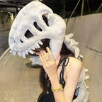Plush Dinosaur Skeleton Halloween Hat