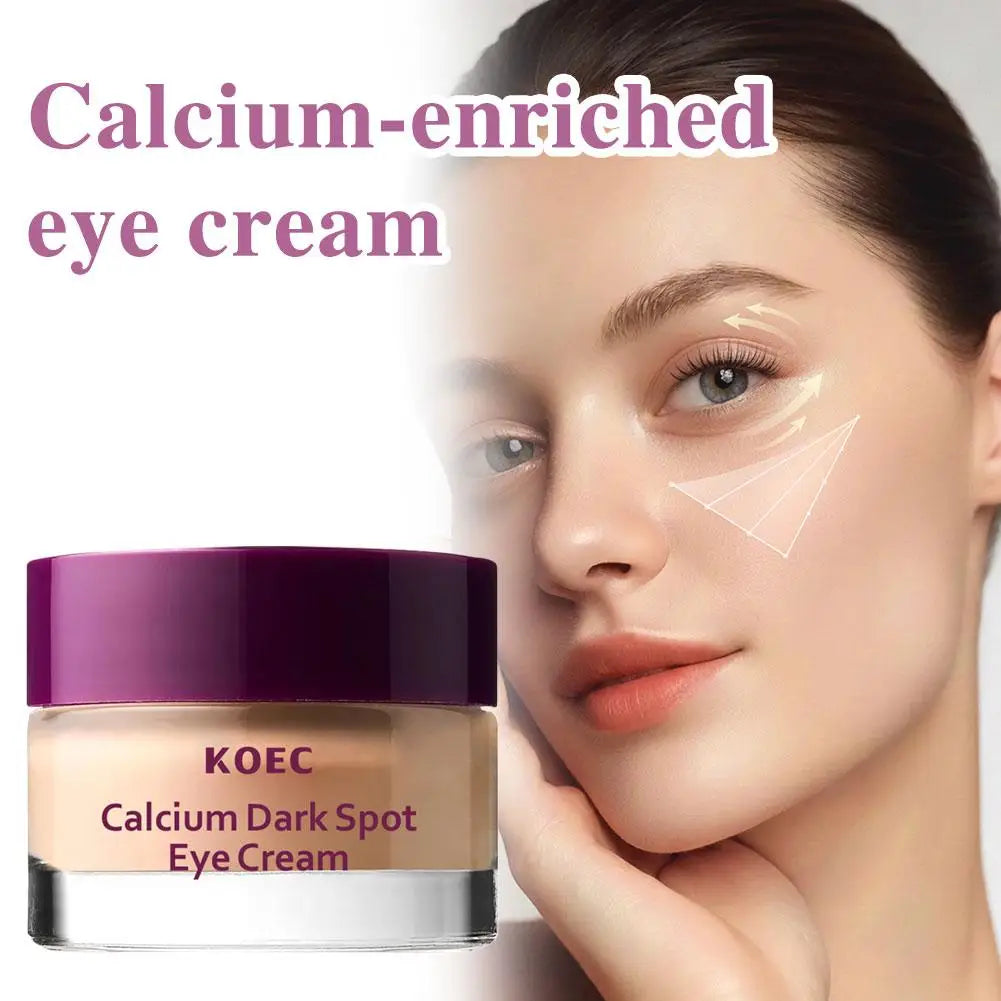 Calcium Collagen Smooth Eye Cream Niacinamide Firming Lightweight Skin Care 15ml