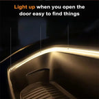 Car High Brightness Trunk Lighting Ambient Light Interior Decoration LED Wiring Free Automatic Sensing Tailgate Light Strip