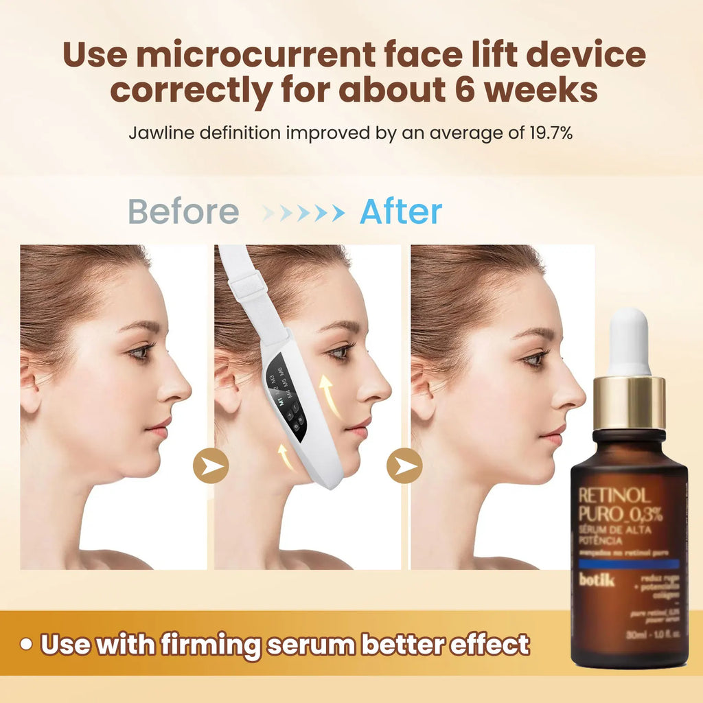 EMS V-Line Face Lifting & Jawline Toning Device