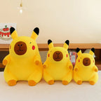 50cm Cute Lifelike Capybara Plush Toy Kawaii Transform Simulation Animal Soft Stuffed Doll Pillow Big Size Kids Birthday Gift