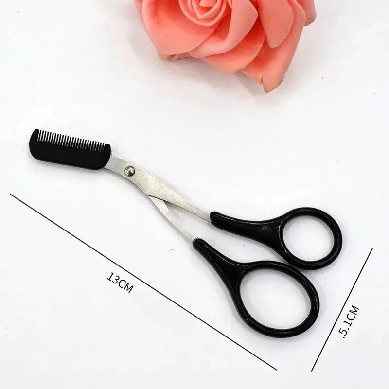 Eyebrow Trimmer & Shaping Scissors Set – 1 or 3 Piece
