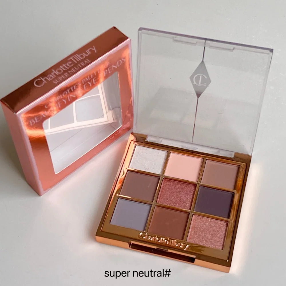 Charlotte Tilbury Eyeshadow & Pillow Talk Lip Makeup