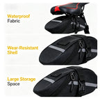 Universal Bicycle Saddle Bag Bicycle WaterProof Tail Bag Mountain Bike Rear Bag Bike Tail Bag Outdoor Bicycle Accessories