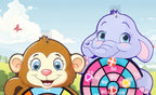 Kids Sticky Ball Dart Board Game – Ages 3+