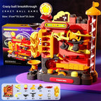 Educational Montessori Toys Multilayer Track Adventure Game Rail Rolling Ball Model Interactive Brain Kids Christmas Gift