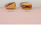 9 PCS Set Detachable Plastic Snack Hamburger Pretend Toy Kids Kitchen Play House Food Toy