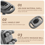 Fascial Massage Gun Electric Waist and Back Massager High-Frequency Vibration  Muscle Relaxation Electric Shoulder Massage Gun
