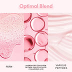 Collagen Peptide Facial Serum for Dull Skin Boosts Elasticity Skin Renewal Repair Salmon PDRN Korean Beauty Product