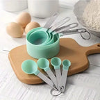 8pcs Measuring Cups Spoons Set Stackable Nesting Measure Cups