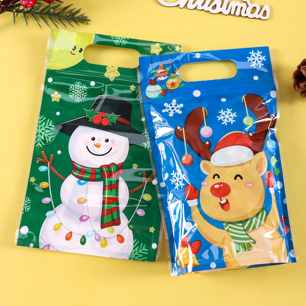 Resealable Christmas Gift Bags – 10 or 20 Pack