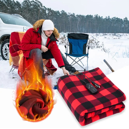 12V Electric Heating Blanket — 9 Temperature Settings