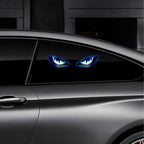 Solar Powered Car Neon Light Wireless Cool DEMON EYE Led Ambient Light Suction Cup USB Rechargeable Atmosphere Breathing Lamp