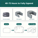 Reading Pillow for Gaming, Extra Large Arm Rest Pillow for Adult, Memory Foam Bed Rest Pillow for Reading, Working,with Rem，1 PC