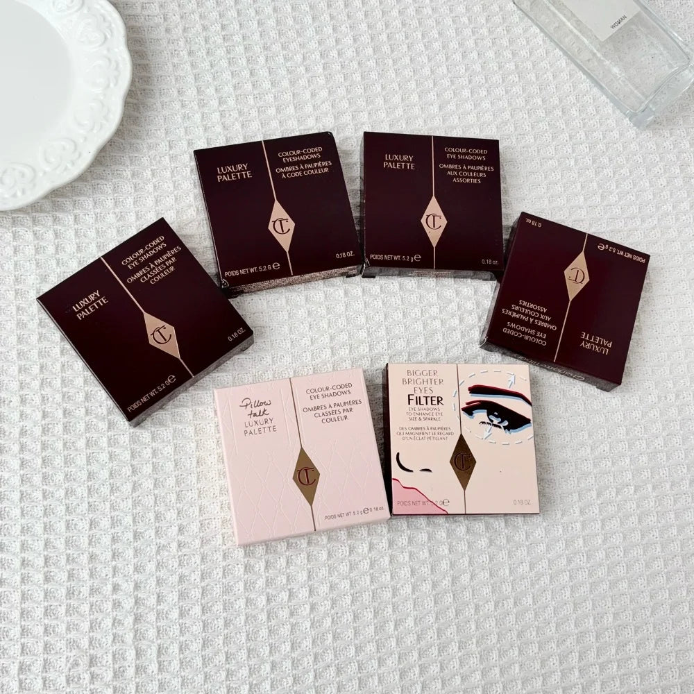 CT Easy-to-use 4-shade 9-shade Eyeshadow Palette Charlotte Tilbury Lip Balm Pillow Talk Big Lip Plumpgasm Lip Blush Makeup Gift