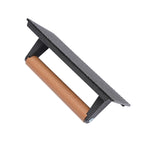 Meat Press with Wooden Handle Heavy Duty Grill Press Non-stick