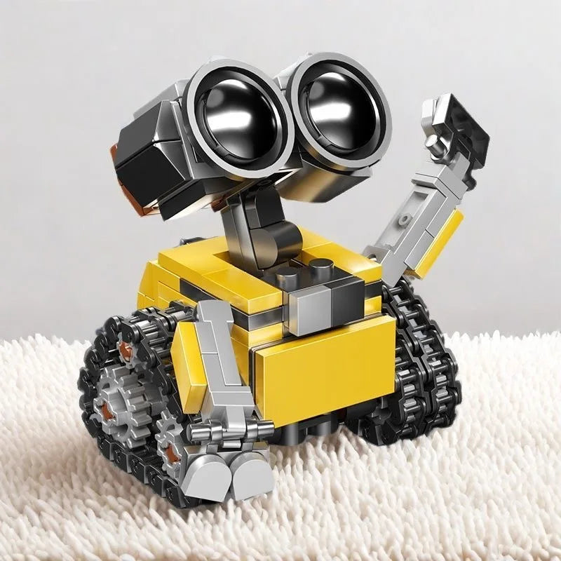 Small Particle Robot Assembly Model Kit Action Figure Educational Toy