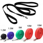 Long Nylon Dog Training Lead – 1.2m to 30m