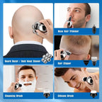 Razors for Men 5 In1 Bald Head Shaver Multifunctional Grooming Kit Cordless Bald Machine for Man Electric Shavers