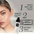 Makeup Setting Spray,Oil Control Lightweight Quicksand Setting Spray 100ml,Moisturizing Long Lasting For 16h Toner Set Makeup