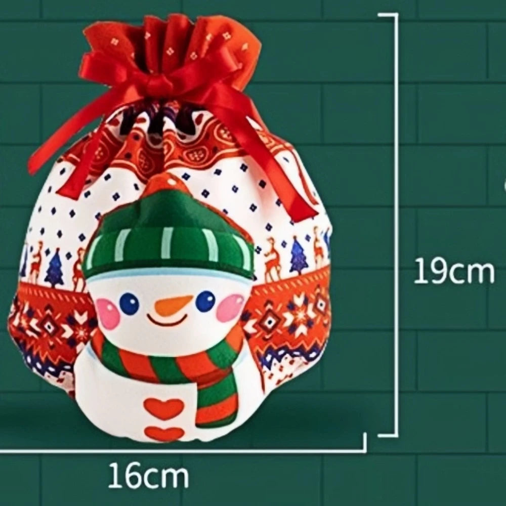 Velvet Christmas Gift Bags – 3, 5 or 10 Pack