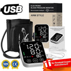 Rechargeable Upper Arm Blood Pressure Monitor