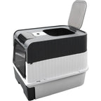 Enclosed Hooded Cat Litter Box with Scoop