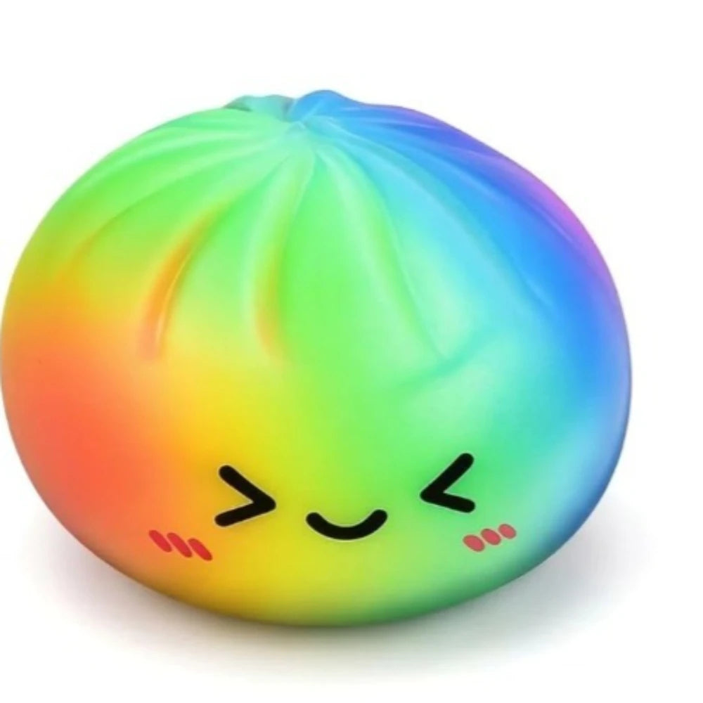 Rainbow Dumpling Squishy Fidget Toy