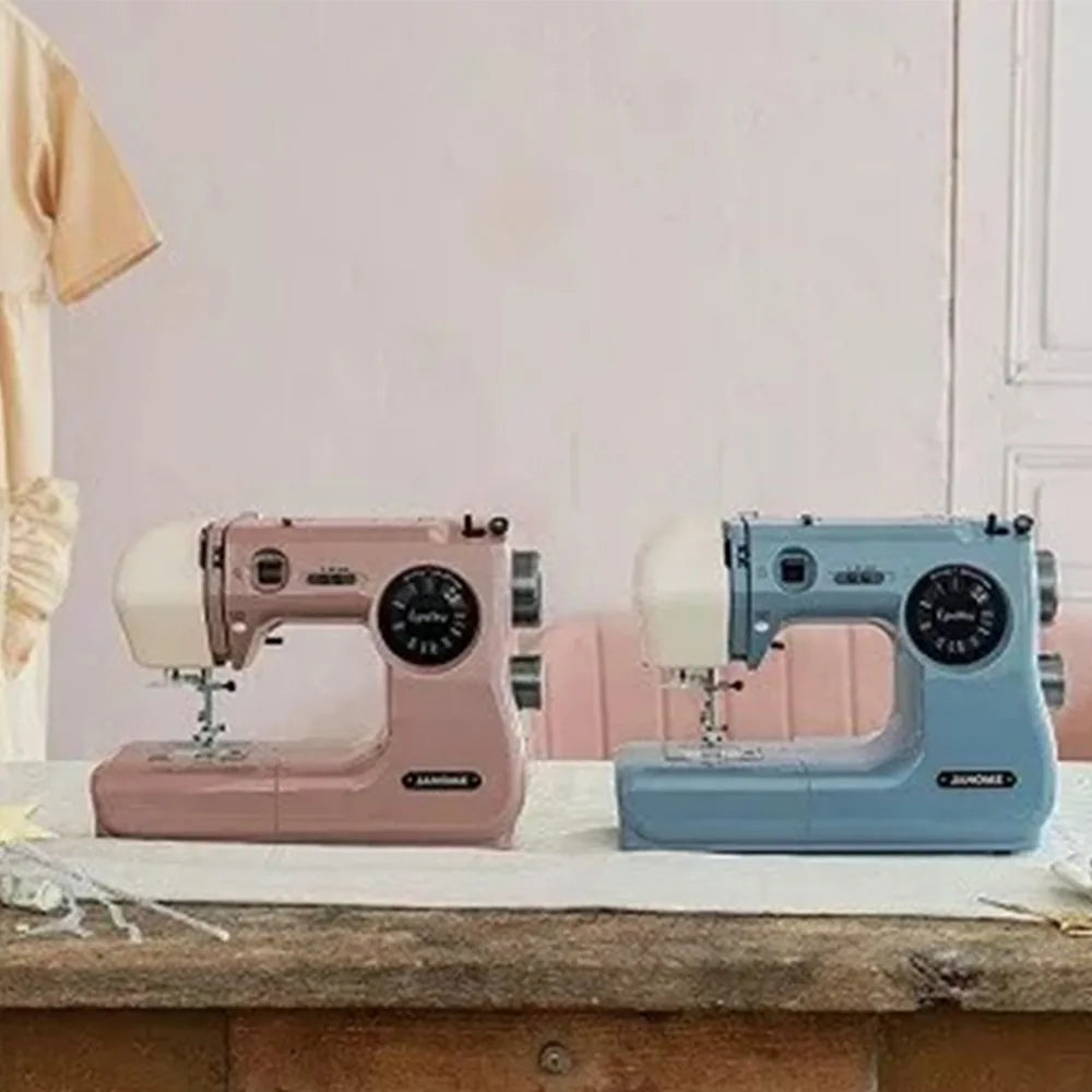 New Portable Sewing Machine Models Household Crafting Mini Sewing Machine Ornament Plastics Sewing Machine Decoration Home