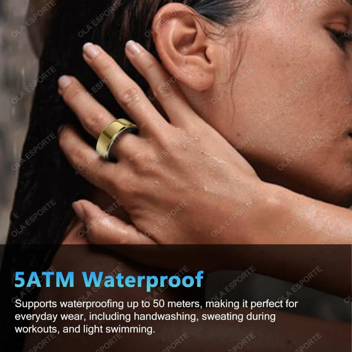 2026 Smart Ring Blood Pressure Heart Rate Sleep Monitoring