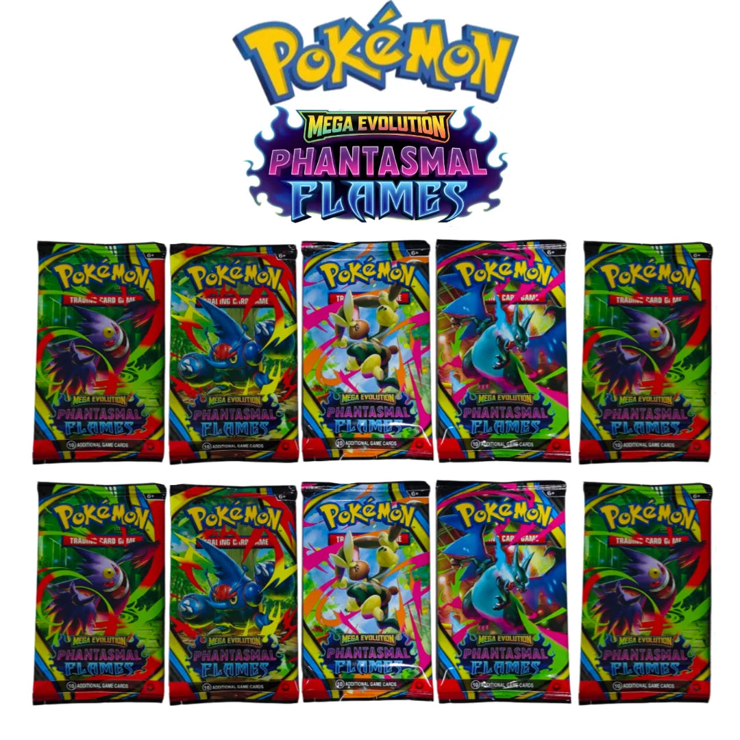 Pokémon TCG Mega Evolution Ascended Heroes Booster Packs