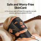 Flexible Silicone Face and Neck Mask 7 Colors High Energy Photon Masks Wireless LED Facial Mask Effortless Daily Skin Care