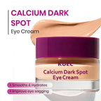 Calcium Collagen Smooth Eye Cream Niacinamide Firming Lightweight Skin Care 15ml