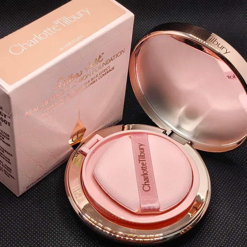 Hot Sale Charlotte Brand Setting Spray Fine Texture Powder Small Gold Plate 2 Color Powder Blusher Essence Oil Tilbury Cosmetics