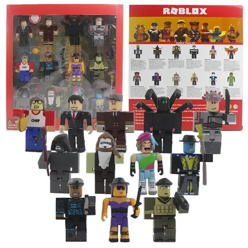 New Roblox Game Virtual Figures Toy Set Collection Doll PVC Model Anime Figuras Desktop Decor Toys