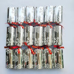 12 Inch Christmas Crackers Set of 6pcs, Christmas poppers, Christmas crackers with snap and prizes for adults