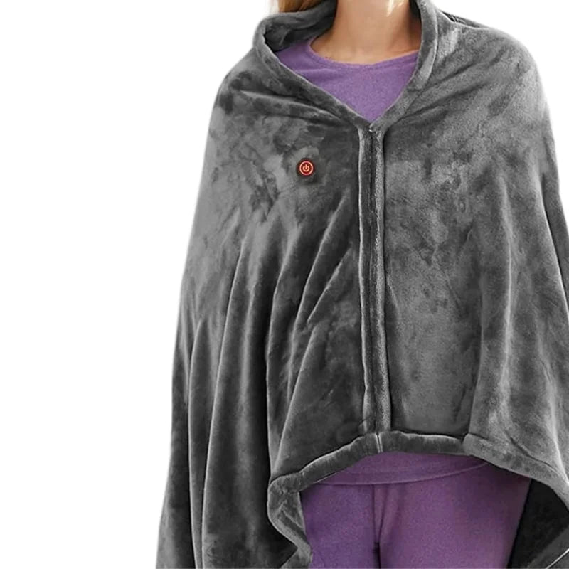 USB Heated Blanket — 3 Heat Settings
