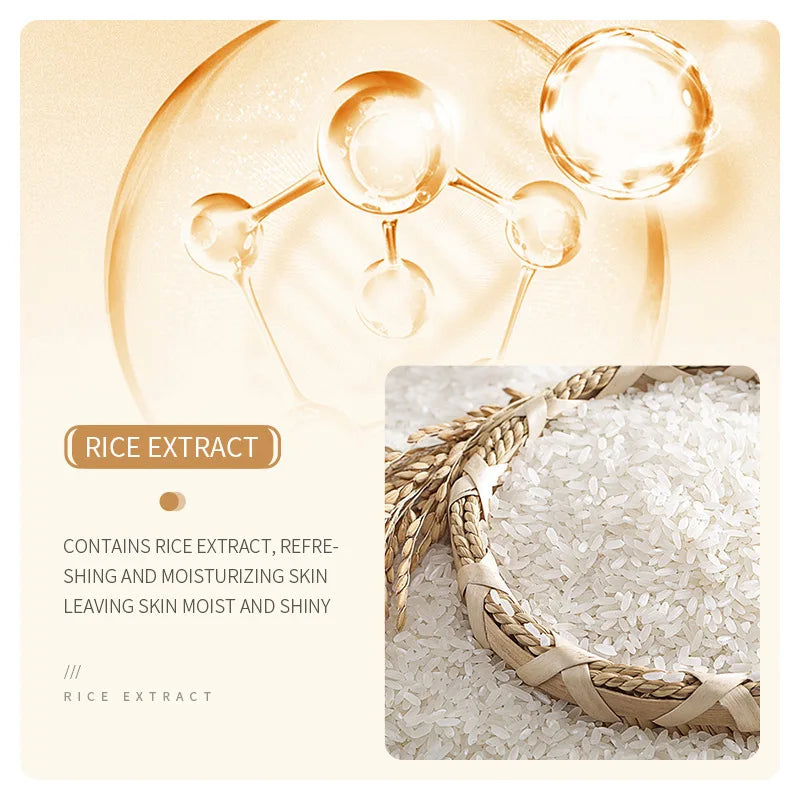 Rice Skincare Set, Rice Pulp Moisturizing And Nourishing Holiday Skincare Gift Box