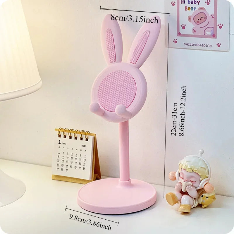 Adjustable Rabbit Desktop Phone & Tablet Stand